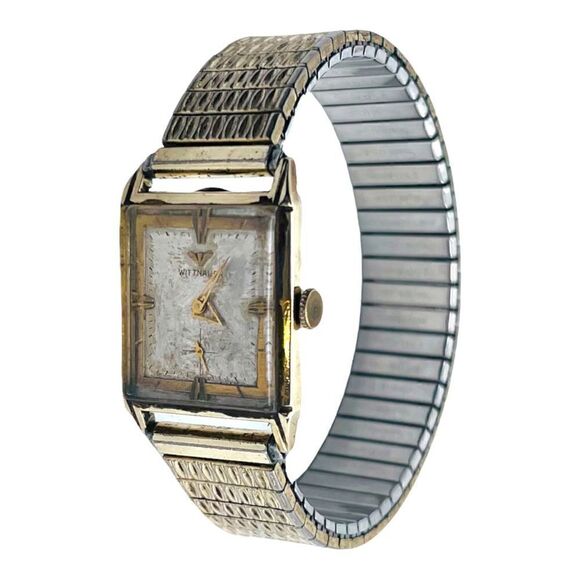 Antique Longines Wittnauer 17 Jewels 10k Gold Filled Hand Winding Wrist Watch Ci